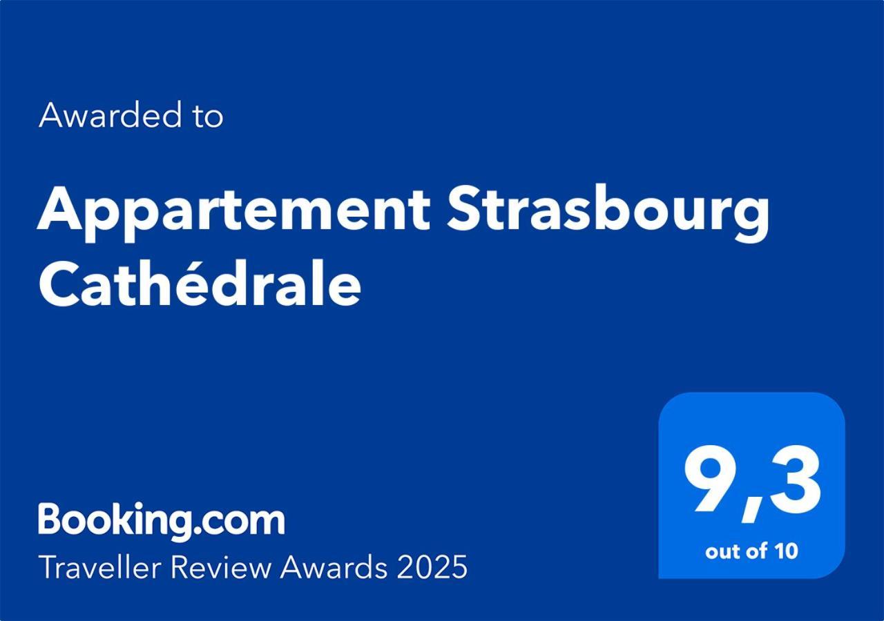 Appartement Strasbourg Cathedrale Exterior foto
